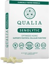 QUALIA SCIENCES DE VIE Supplément sénolytique, Fisetin, Quercetin, Piperlongumin et plus, Supplément de vieillissement - soutient la réparation et le rajeunissement optimales des cellules, éliminent naturellement les cellules zombies, 1 mois d'approvisionnement