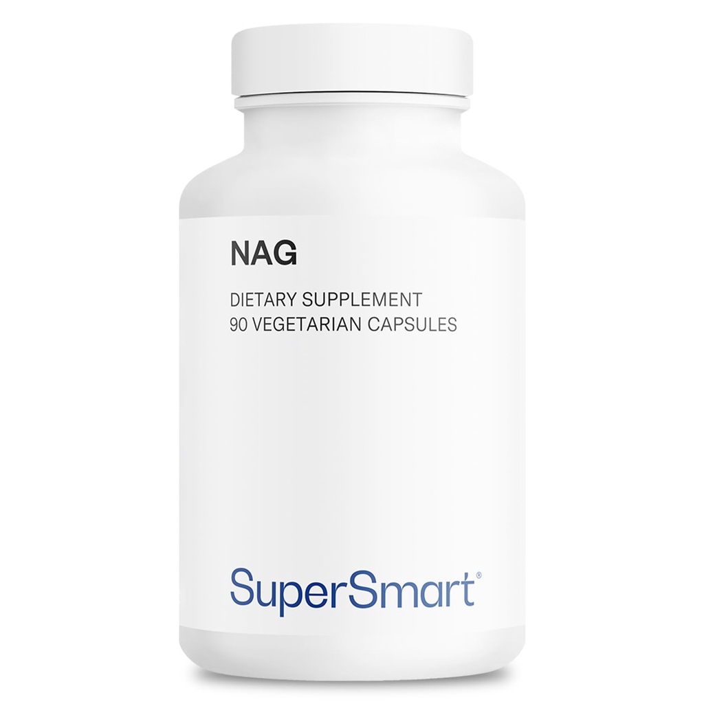 Supersmart - Supplément NAG 1500mg par jour (N-acétyl glucosamine) - Sulfate de glucosamine à absorption élevée