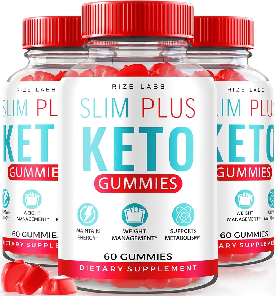 les laboratoires de taille - Slim Plus Keto ACV Gummies pour la perte de poids avancée, Supplément de vinaigre de cidre de pomme tout naturel (180 Gummies)