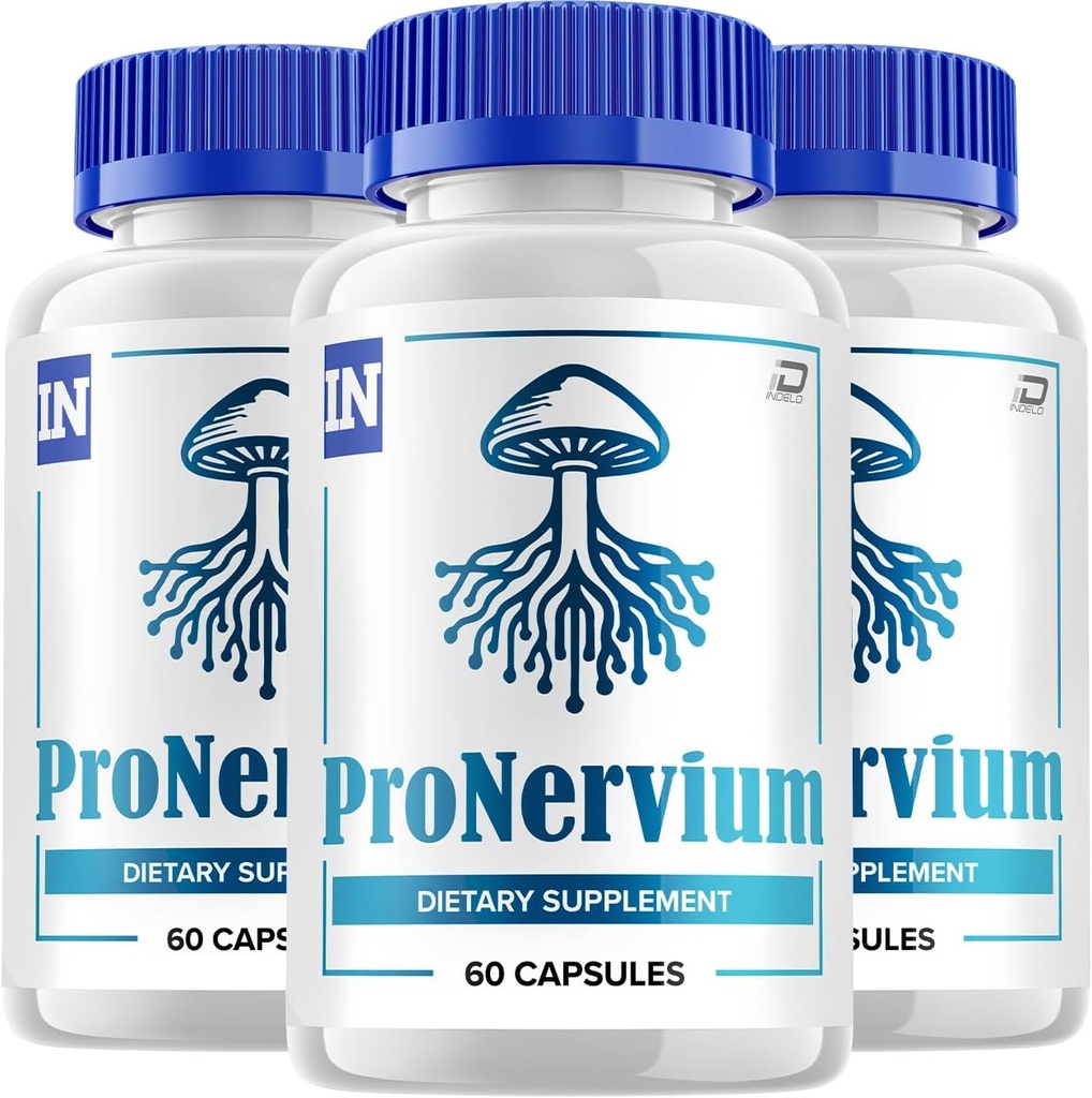 Pronervium Nerve Health Support Pills, Pronervium Reviews, Pronervium Nootropic Advanced Formula, Pronervium All Natural Focus Supplément, Pronervium Cerveau Support Reviews (3 Pack - 180 Capsules)