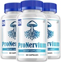 Pronervium Nerve Health Support Pills, Pronervium Reviews, Pronervium Nootropic Advanced Formula, Pronervium All Natural Focus Supplément, Pronervium Cerveau Support Reviews (3 Pack - 180 Capsules)