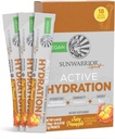 Sunwarrior Hydratation Poudre Electrolyte Packets Poudre B12 Elderberry.