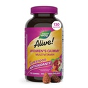 La nature est vivante ! Multivitamines, 16 vitamines et minéraux, Métabolisme énergétique*, Peau et ongles de cheveux*, Végétarien, mélange d'arômes de berry, 130 gommies (paquetage mai Vary)