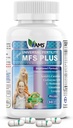 America Medic & Science MFS Plus suppléments de fertilité pour les hommes (60 Capsules) Sperm Count Booster, soutient la motilité.