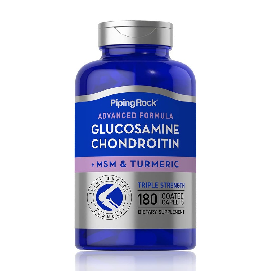 Piping Rock Glucosamine Chondroitine MSM Turmeric