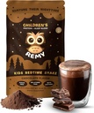 Happy Owl Remy Protein Suppléments d'aide au sommeil pour les enfants, formule sans mélatonine, lactium, L Theanine, vitamine D, B6, extrait de calcium et d'herbe Aide au sommeil pour les enfants, boisson nutritionnelle équilibrée, non OGM