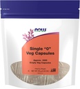 NOW Supplements, Empty Vegetarian Capsules, Single "0", Filled by Weight, Non-GMO Project Verified, 1,000 Veg Capsules