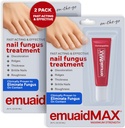 L'onguent de traitement des champignons d'ongle d'EMUAIDMAX – puissant traitement naturel des champignons d'ongles et d'ongles pour les infections fongiques résistantes, réduit les démangeaisons et les désagréments, la taille en marche, 0,35oz, 2 packs