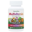 NaturesPlus Animal Parade Children's Chewable Multivitamin - 180 Animal-Shaped Tablets - Natural Assorted Flavors - Vegetarian, Gluten Free - 90 Servings