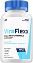 ViraFlexx Capsules Supplement, Vira Flexx Advanced Men Wellness Support, Official ViraFlex Maximum Strength Energy Performance, Vira Flex Premium Dietary Formula Reviews (60 Capsules)