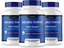 (3 packs) Supplément Neuro Thrive Cerveau, Neuro Thrive pour mémoire, Neuro Thrive PQQ pour réduire les effets négatifs du brouillard cérébral, Neuro Thrive Fonction cognitive, NeuroThrive Reviews Neuro-Thrive (180 capsules)