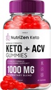 NutriZen Keto ACV Gummies - Formule avancée Nutri Zen Keto Plus ACV Gummies Apple Cider Vinegar Keto Nutrizen ACV Gummies Dietary Supplément Avis Hommes Femmes (60 Gummies)