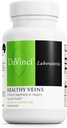 DAVINCI Labs Healthy Veins - Dietary Supplement to Support Vascular Health and Proper Structure of Leg Veins* - with Vitamin C, Diosmin, and More - Gluten-Free - 60 Vegetable Capsules