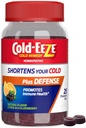 Cold-EEZE Plus Défense Citrus naturel et gels de sarcelle à base de zinc, remède homéopathique à froid, raccourcit les symptômes du rhume, favorise la santé immunitaire avec Sambucus Nigra, Echinacea & Rose Hips, 25 Ct