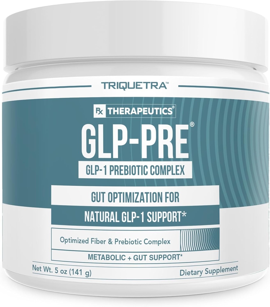 GLP-PreTM – Complexe de fibre prébiotique optimisée - Gut-Microbiome Optimisation pour le soutien naturel des voies GLP-1 et le bien-être métabolique - Comprend des fibres non digestibles étudiées cliniquement - 30 portions