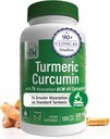 Health Thru Nutrition Turmeric Curcumin Complex 500mg Supplement | as BCM-95 Curcugreen Clinically Studied | Vegan Certified (Pack of 120)