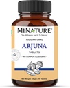 Arjuna Comprimés par mi Nature -90 Comprimés, 1000mg, 45 jours d'approvisionnement