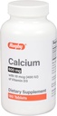 Rugby 600mg Comprimés de calcium - Fait avec 10mcg (400UI) de vitamine D3 - Supplément alimentaire - 180 Compte (1 paquet)