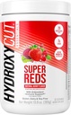 Hydroxycut Essentials Super Rouges Poudre super-alimentaires de Vitamine C & Zinc pour Immmune Support Probiotiques de 26 Superfood Blend de soja, de gluten et de lait (32 portions)