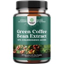 Extrait de fève de café vert pour la perte de poids - Suppresseur d'appétit naturel pour la perte de poids pour les femmes - brûleurs de graisse à base de plantes pour les femmes et les hommes pour le soutien de la perte de poids et l'amélioration de l'énergie quotidienne et de l'immunité