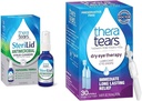 TheraTears SteriLid Nettoyant des paupières et traitement des yeux secs Lubrifiant gouttes oculaires, 2 fl oz et 30 flacons