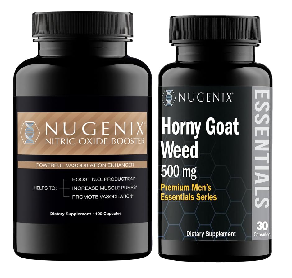 Nugenix Nitric Oxide Booster et compléments aux mauvaises herbes pour hommes