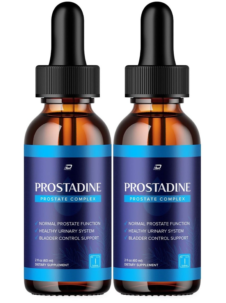 Les gouttes de prostadine pour la santé - Problèmes d'urineur Bladder - Supplément de prostadine, gouttes de prostatine de force maximale, 2024 Nouvelle formulation améliorée, Prostadine (2 pack- 2 mois d'approvisionnement)