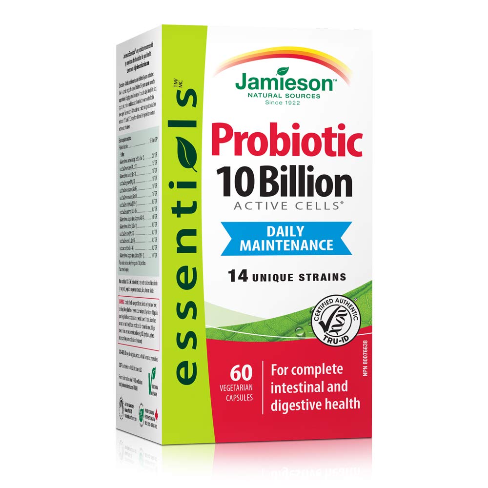 Jamieson 10 milliards, 60 capsules vegi