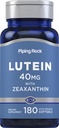 Supplément à la lutéine et à la zéaxanthine de la roche piquante 40 mg 180 Softgels