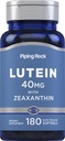 Supplément à la lutéine et à la zéaxanthine de la roche piquante 40 mg 180 Softgels