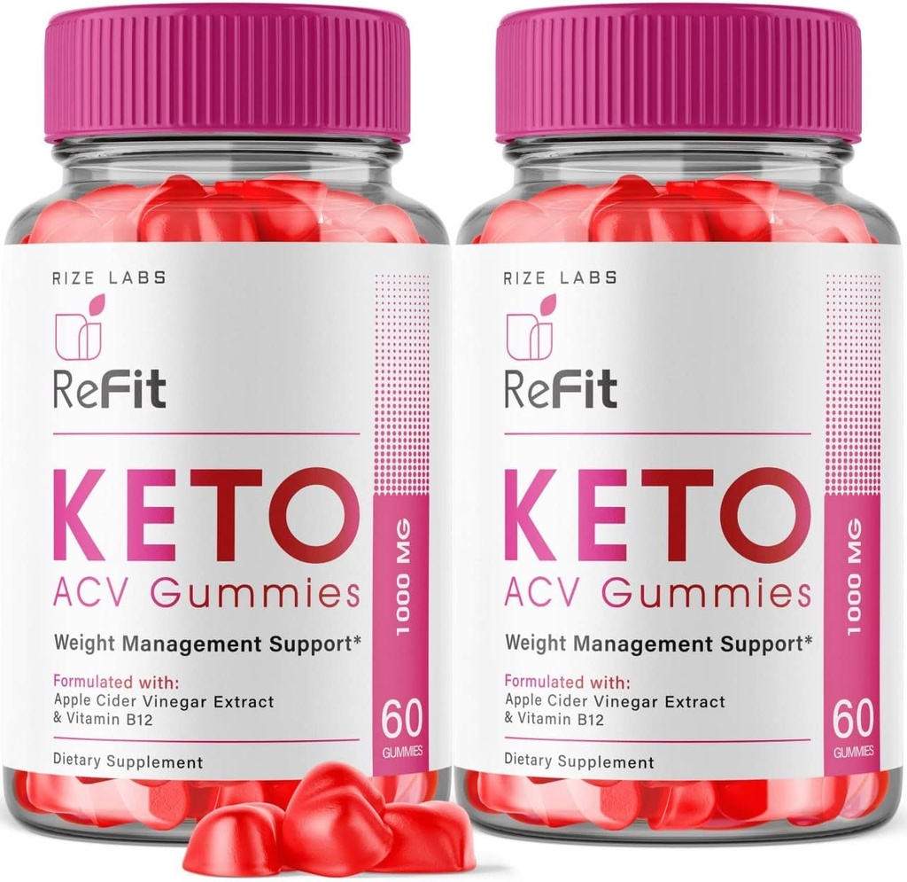 labos de taille - Réfit Keto ACV Gummies pour la perte de poids avancée avec vinaigre de cidre de pomme, supplément, aide à réduire la graisse Belly, pour la force supplémentaire (120 Gummies)