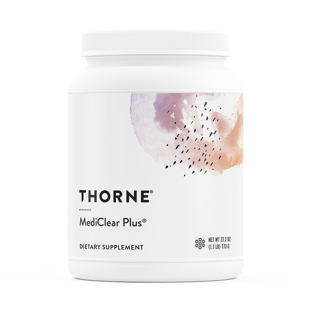 THORNE - MediClear Plus - Rice & Pea Protein Powder Supplement with a Complete Multi-Vitamin & Mineral Profile - Support for an Elimination or Detox Program* - Third-Party Certified - 21 Servings