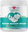 Probiotiques pour chats – 4.23oz/120g Poudre - Probiotiques pour chats et enzymes digestives, poudre de probiotiques, favorise l'estomac sain et la digestion