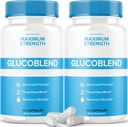 IDEAL PERFORMANCE (2 Pack) Glucoblend Capsules Supplément pilules (120 Capsules)