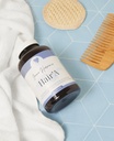 Hair'A - 2 mois de traitement - Anti-Hair Loss - Suppléments alimentaires PCOS - Androgenic Hair Loss - Formule naturelle avec plantes, minéraux et éléments traces - 180 capsules