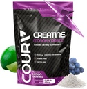 COURA Créatine Monohydraté Citron-Berries Flavor - 450g - Supplément Sportif - Force et Endurance - Idéal pour des entraînements intenses - Sans gluten - Sans bouteille