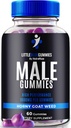 Petit Gummies Bleu pour les hommes, Supplément Homme Premium pour la nutrition quotidienne, Petit Gummy Bleu, Multivitamine Tout-naturel pour la performance de pic et la santé globale, Avis officiels (60 Gummies)