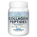 Poudre de peptides de collagène d'AMANDEAN (17,6 oz). Supplément protéinique hydrolysé alimenté par l'herbe. Promotion des articulations saines, de la peau, des cheveux, des ongles. Non aromatisé et facile à mélanger.
