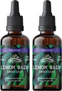 Lemon Balm Tincture - Organic Lemons Drops - Lemon Balm Extract - Made in USA - Organic 4 Fl Oz