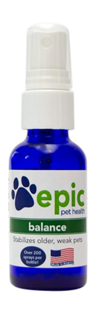 Balance - Supplément liquide naturel qui stabilise les animaux âgés ou faibles - Appliquer directement sur le corps, la nourriture et l'eau pour des résultats rapides - Sécurisé pour tous les animaux (Spray, 1 Once)