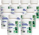 2800 MG Glutathion liposomique Softgels, absorption maximale, forme active L Glutathion réductase, puissant antioxydant, vieillissement de la santé, 60 softgels