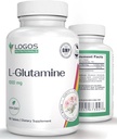 L Glutamine 1000mg , supplément alimentaire pour les tissus musculaires , non-OGM L-Glutamine pour la santé de Gut et les rinçage , pilules non aromatisées (100 Nombre)