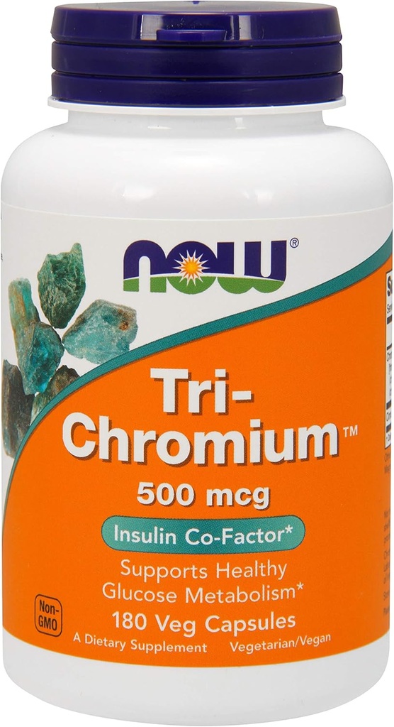 Nourriture - Tri-Chromium 500 mcg. - 180 capsules végétariennes