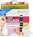 Liquid Collagen Skin Revitalization Dietary Supplements 10 Liquid Tubes with Pill Case