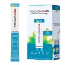 FOCUSAID GO Nootropics Energy Blend, Zéro Sucre, Alpha-GPC, GABA, B-Complex, Yerba Mate, Thé vert, Keto Friendly, 100 mg de caféine naturelle (paquet de 14)