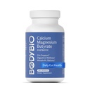 BodyBio Butyrate - Postbiotique pour la santé des Guts, le soutien digestif, le dégel, le gaz et le soulagement de la constipation, la réparation des Guts maigres - Calcium, Magnésium + supplément d'acide butyrique pour le mieux-être GI