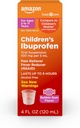 Soins de base Ibuprofène pour enfants Suspension orale, 100 mg, Bubblegum, 4 fl oz (paquet de 1)
