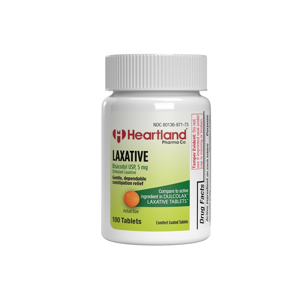 Bisacodyl 5mg de comprimés de soulagement pour la nuit EC comprimés de soulagement pour la constipation