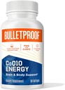 Bulletproof CoQ10 Energy Softgel, 30 comtes, complément à la puissance de votre cerveau et de votre corps