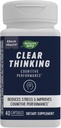 Nature's Way Clear Thinking Cognitive Performance*, Ashwagandha, Reduces Stress and Supports Cognitive Performance*, 40 Capsules